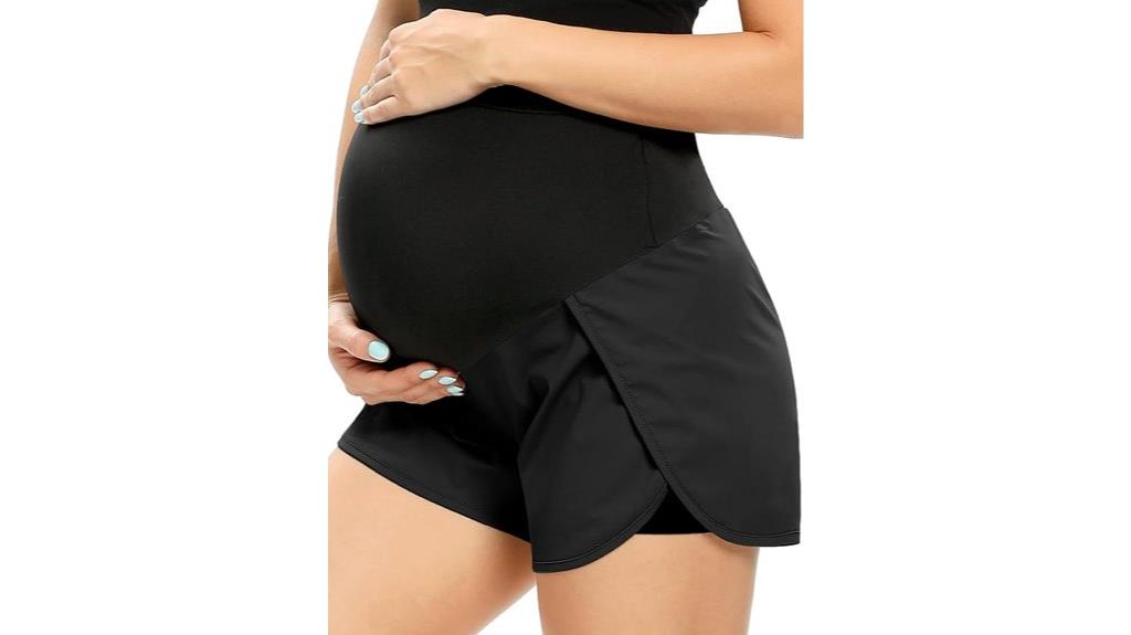 maternity workout shorts designed