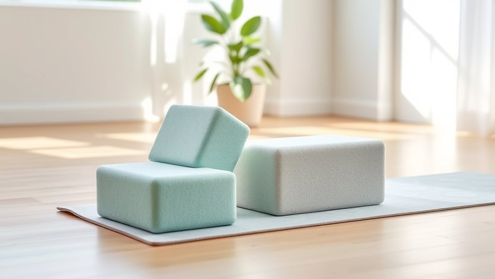 maternity yoga block selection