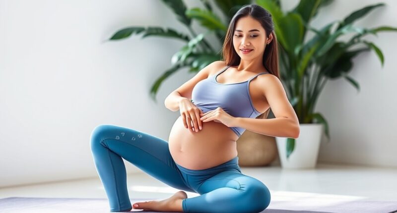 maternity yoga pants selection