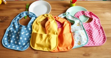 mess free feeding bibs collection