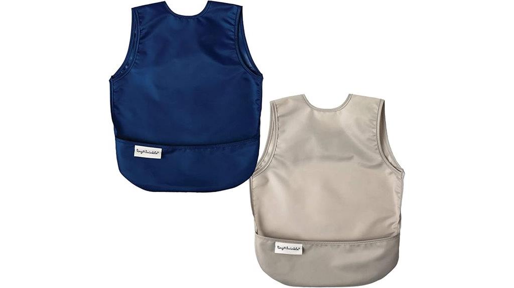 mess proof toddler bibs