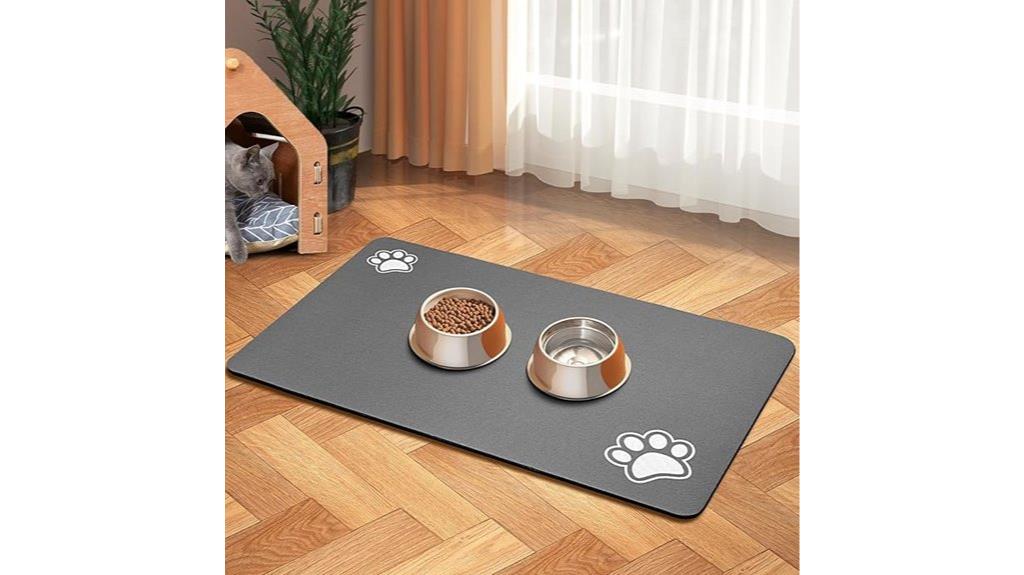 messy pet feeding solution