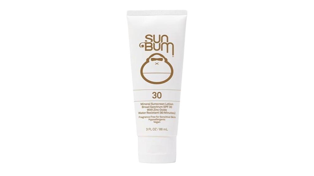 mineral sunscreen body lotion