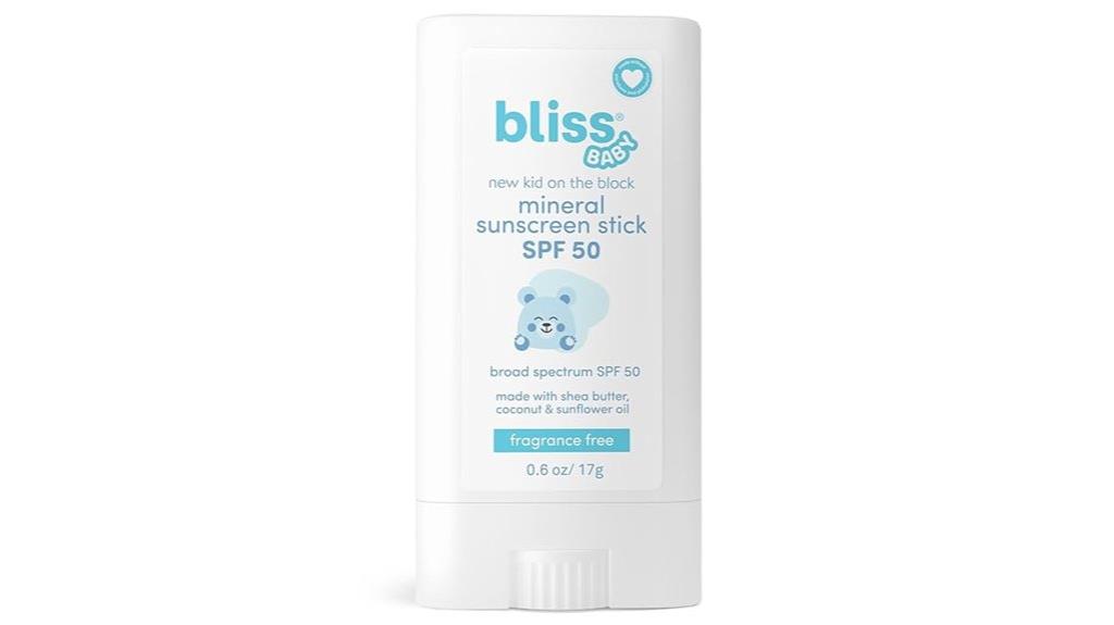 mineral sunscreen stick spf 50