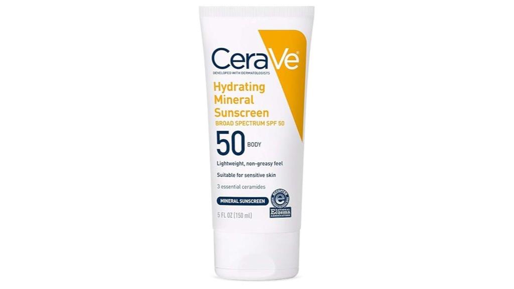 mineral sunscreen with spf 50