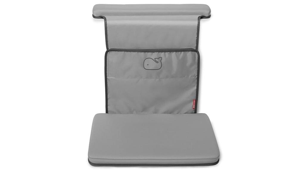 moby grey baby bath accessory