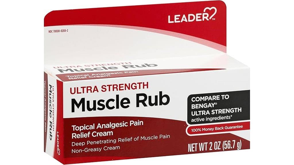 muscle rub for soreness