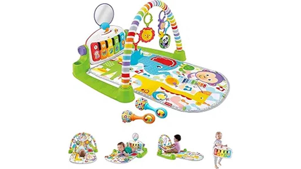 musical activity play mat