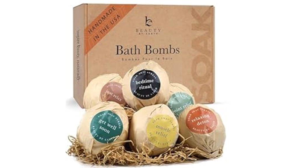 natural organic bath bombs