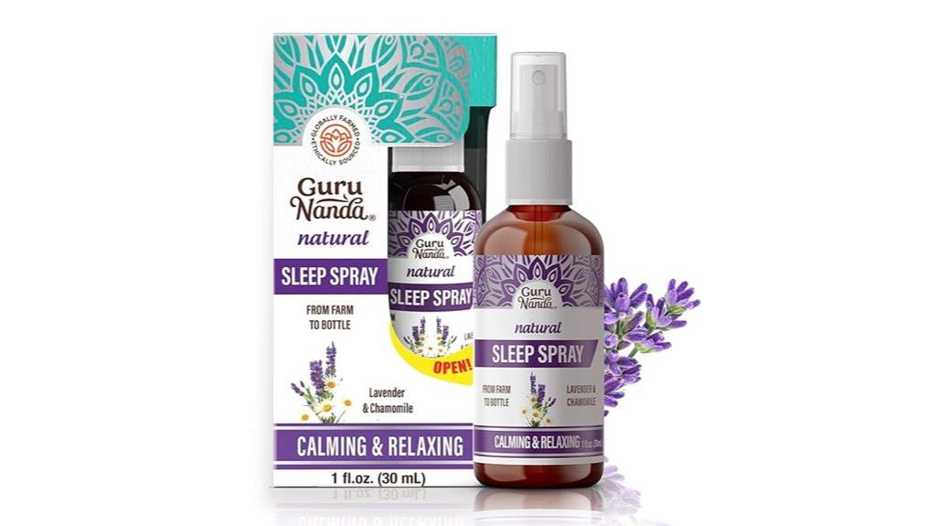 natural sleep aromatherapy spray