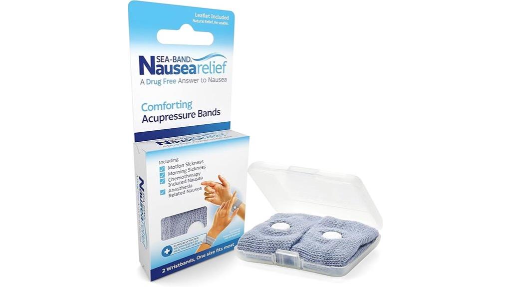 nausea relief wristband pair