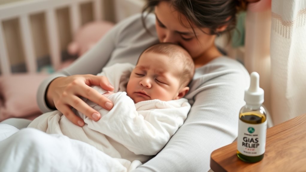 newborn experiencing excessive gas