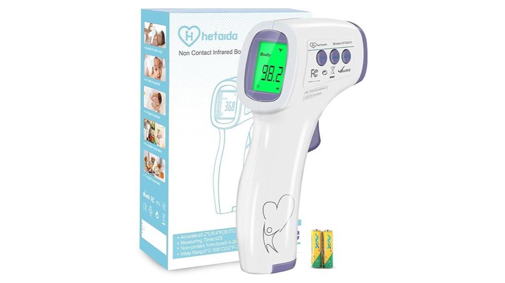 non contact forehead thermometer