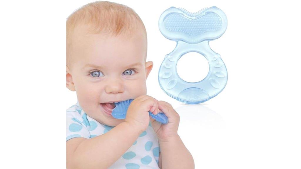nuby silicone teether case