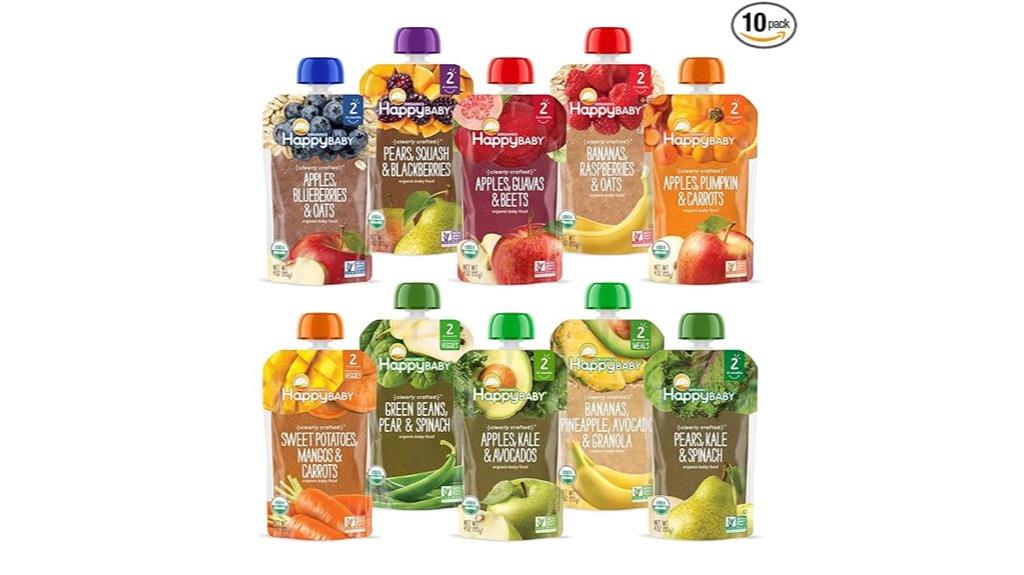 organic baby food pouches