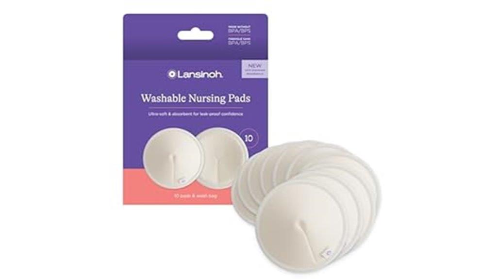 organic bamboo nursing pads