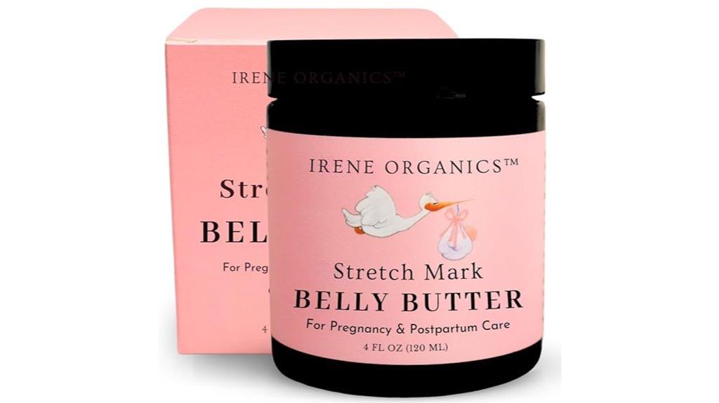 organic belly butter treatment