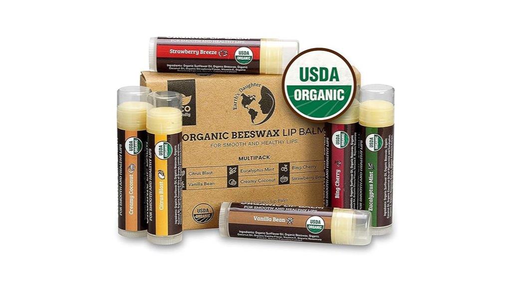 organic fruit lip balm