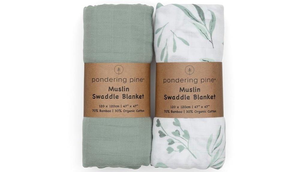 organic muslin swaddle blankets