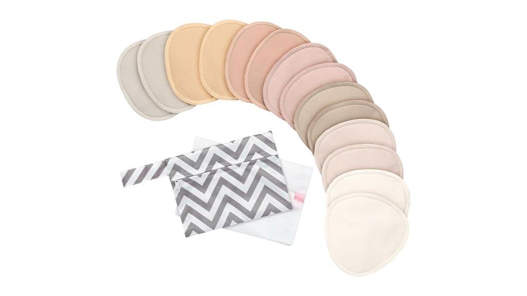 organic reusable breastfeeding pads