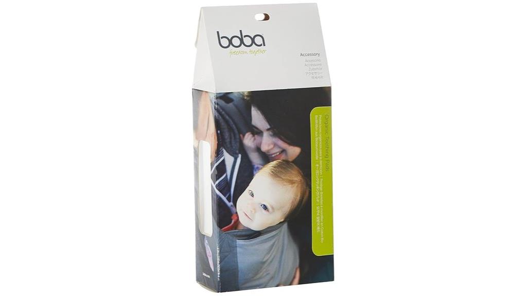 organic teething pads carrier