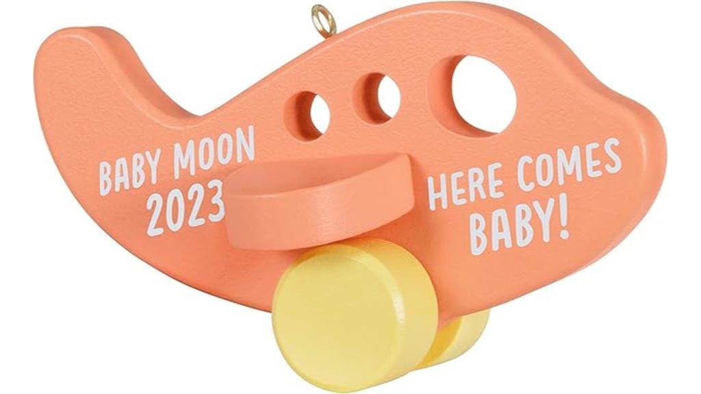 our babymoon christmas ornament