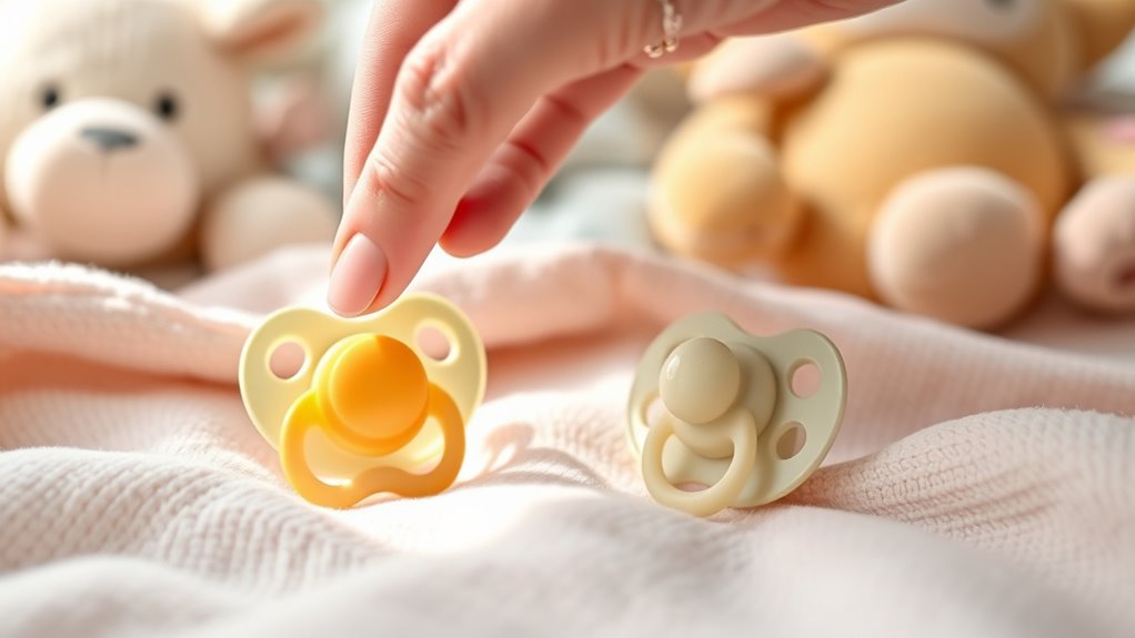 pacifier safety guidelines recommended