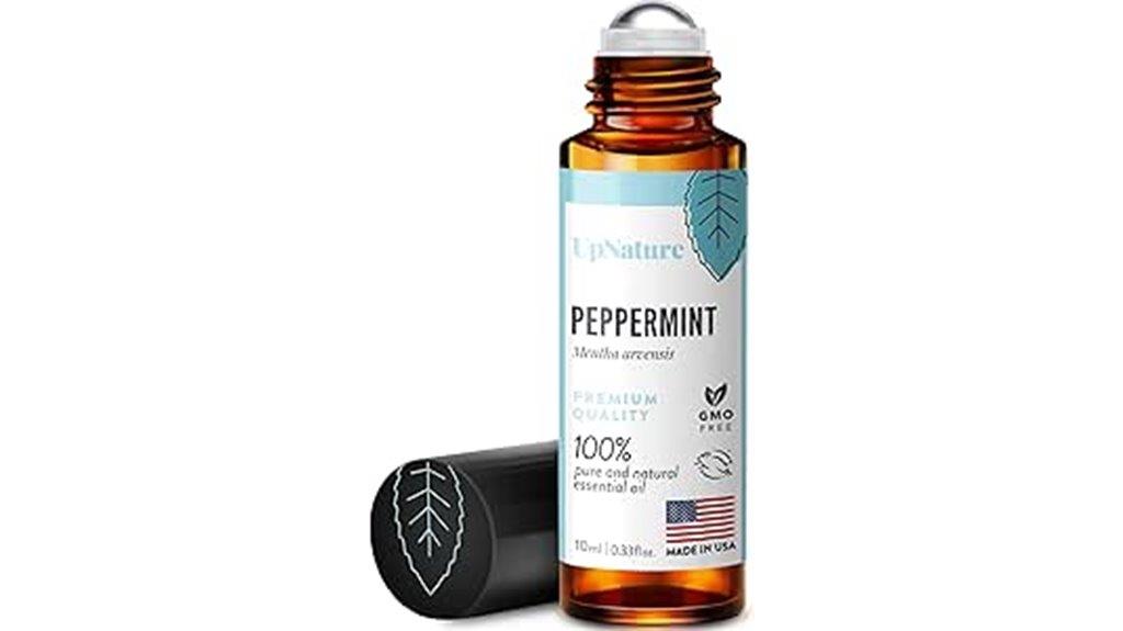 peppermint oil nausea relief