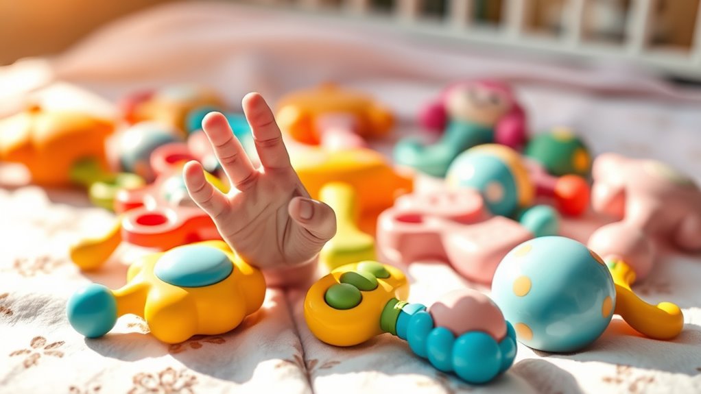 playful rattles for infants