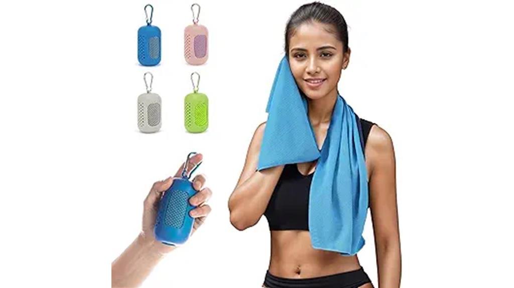 portable cooling towels set