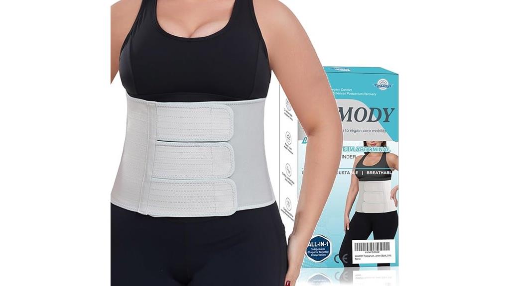 postpartum abdominal support device
