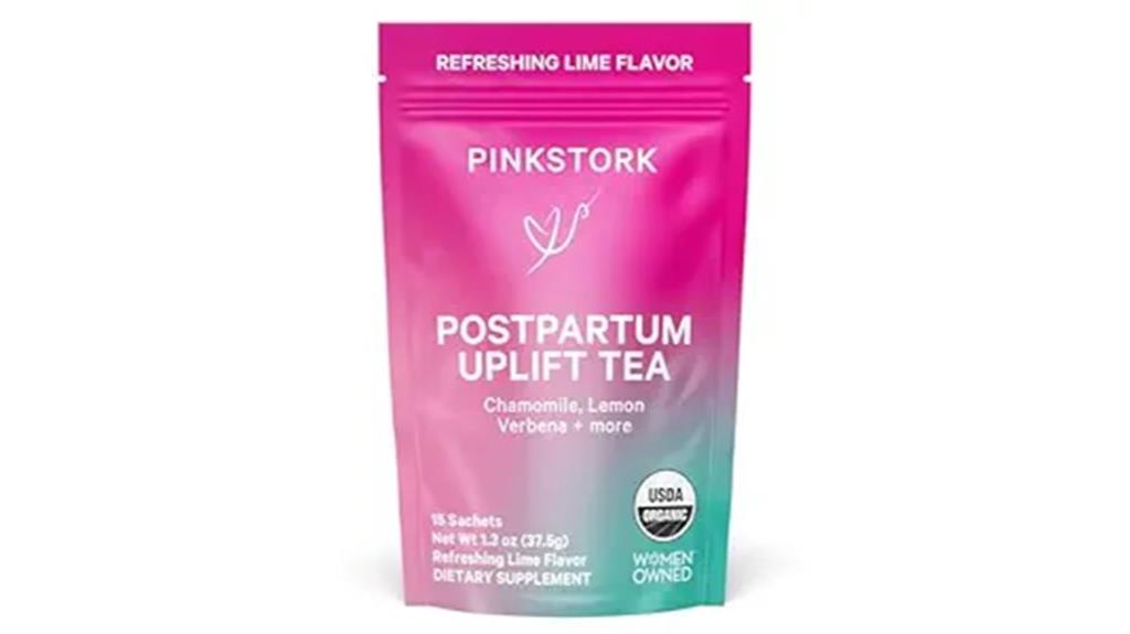 postpartum mood support tea