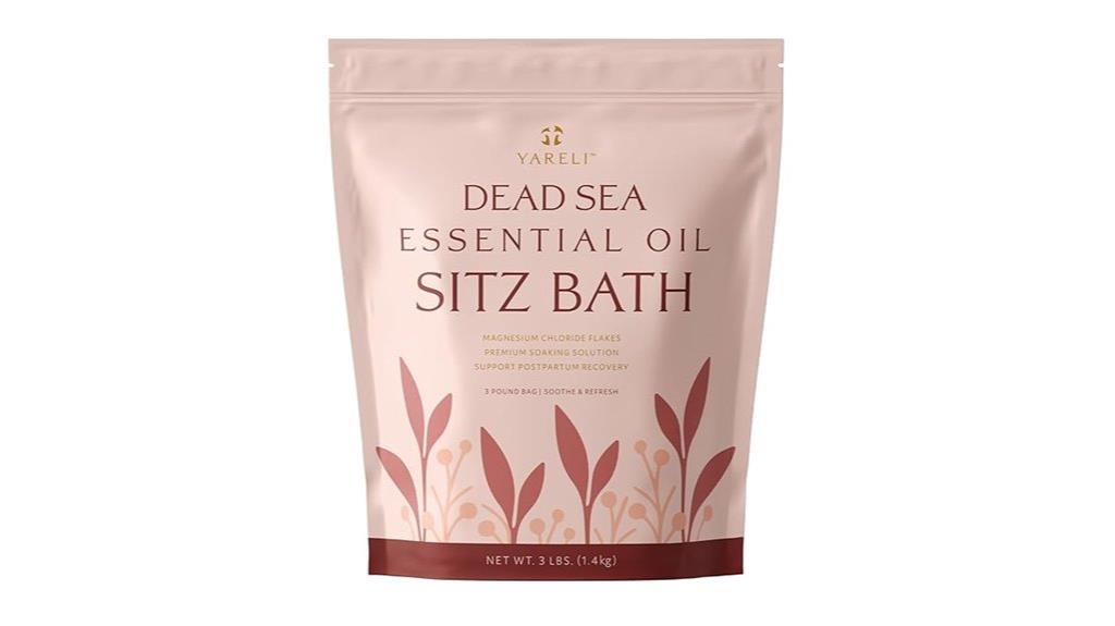 postpartum soak for relief