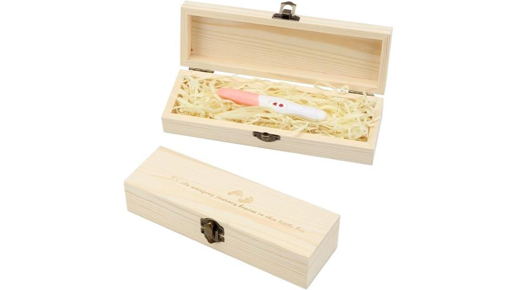 pregnancy announcement keepsake box