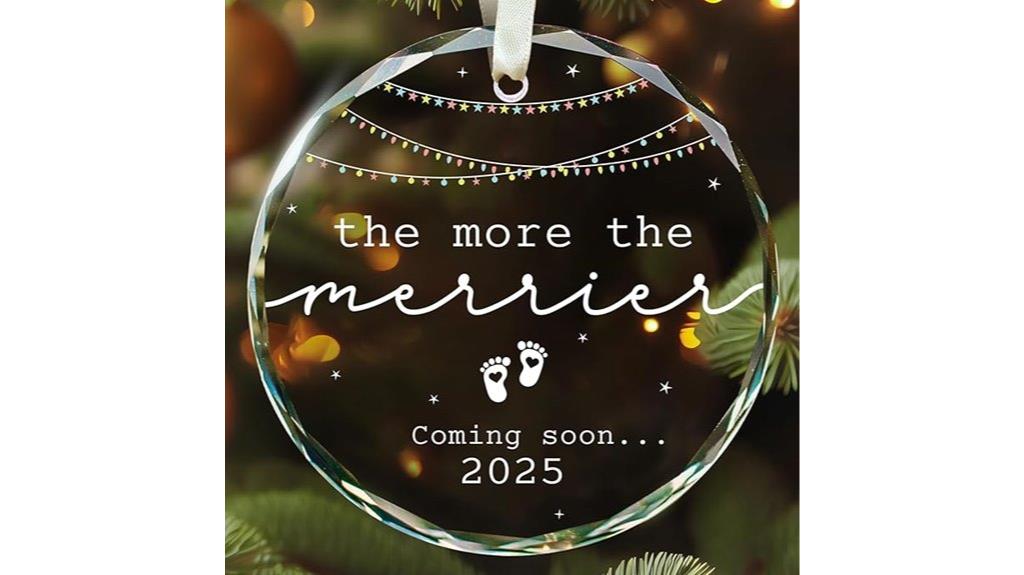 pregnancy announcement ornament gift