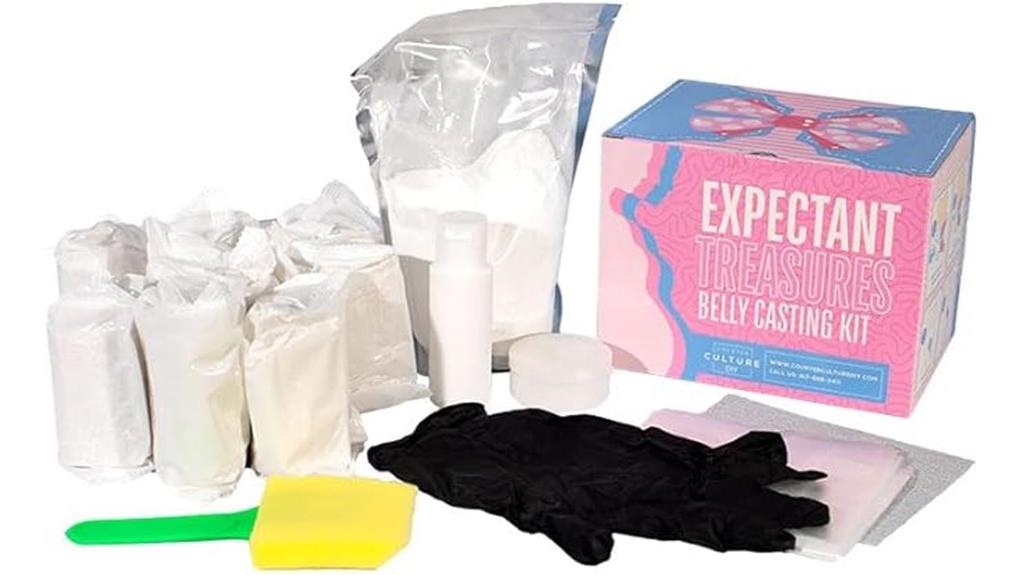 pregnancy belly casting kit