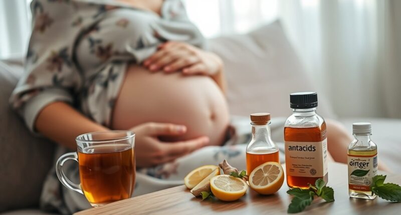 pregnancy heartburn relief tips