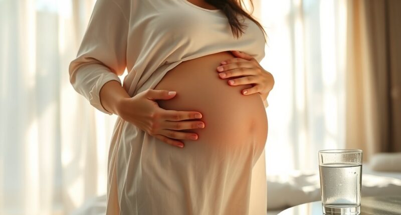 pregnancy heat sensitivity increase