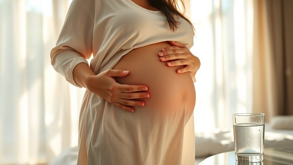 pregnancy heat sensitivity increase