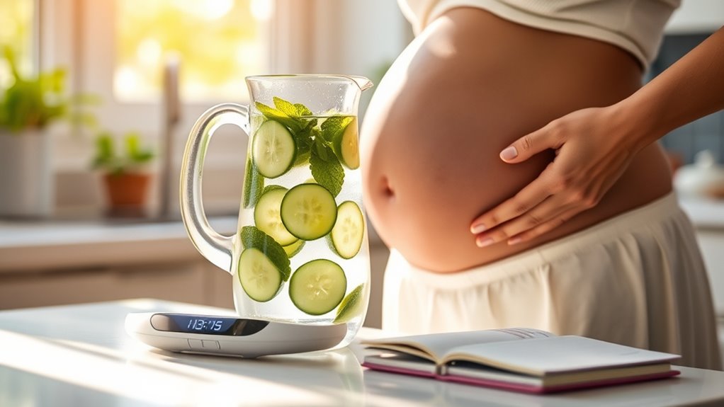 pregnancy hydration tracking essentials