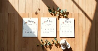 pregnancy milestone celebration calendars