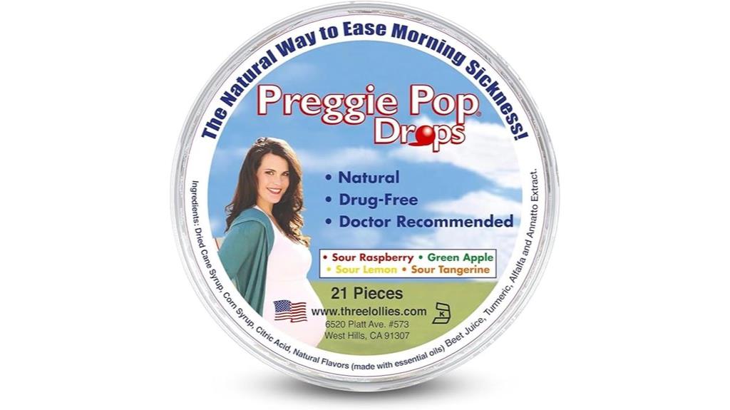 pregnancy nausea relief candies