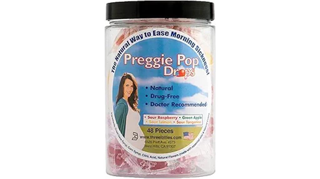 pregnancy nausea relief candy