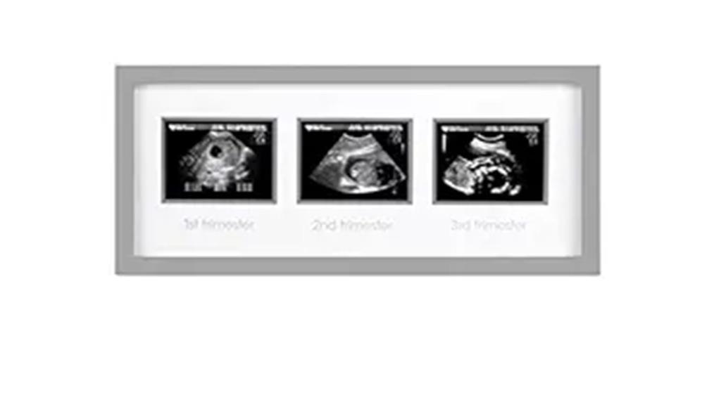 pregnancy photo keepsake frame