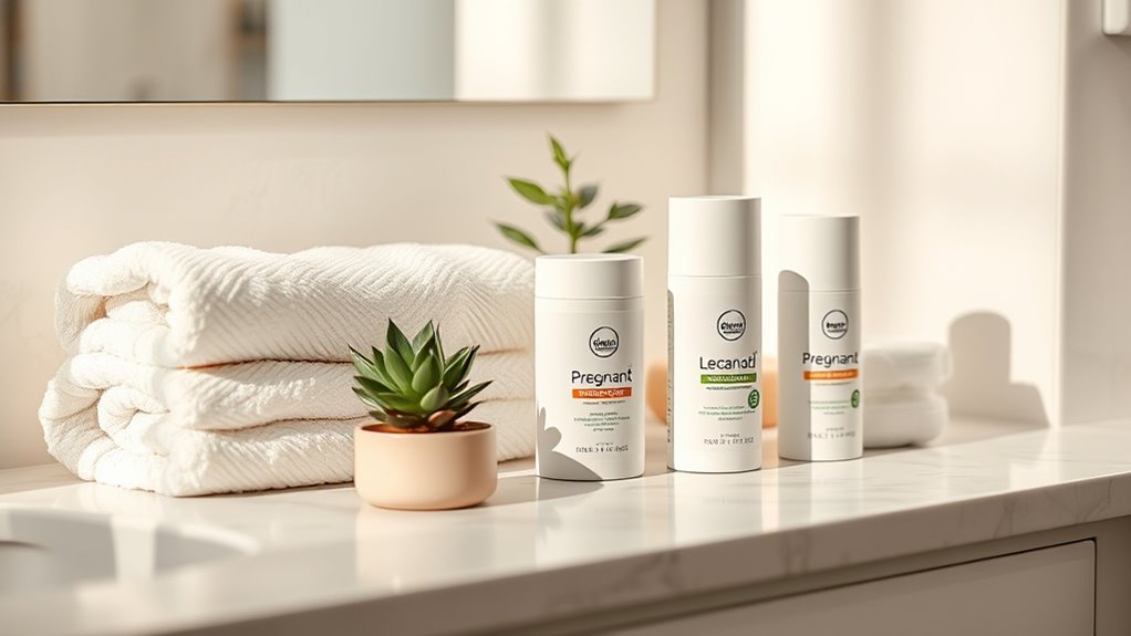 pregnancy safe deodorant selection