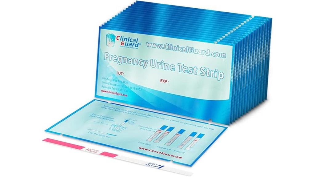 pregnancy test strips pack