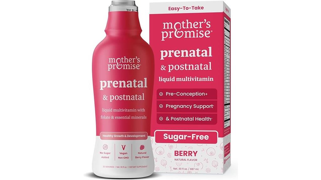 prenatal and postnatal vitamins