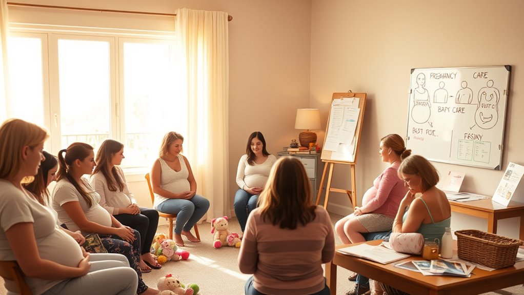 prenatal classes provide support