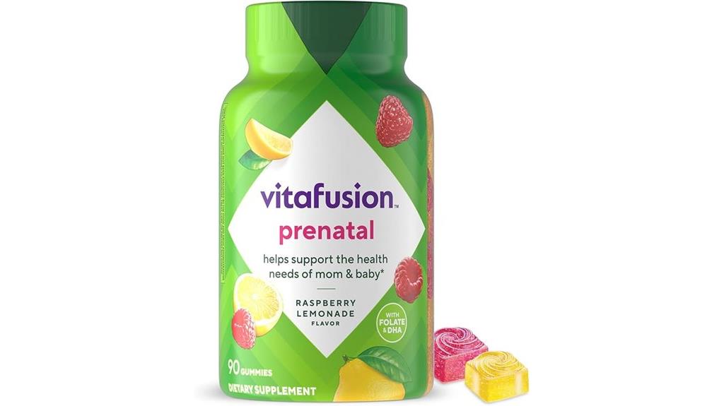 prenatal gummy vitamin supplement