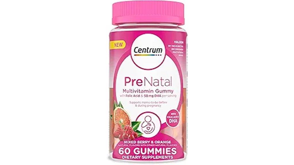 prenatal multivitamin gummy supplements